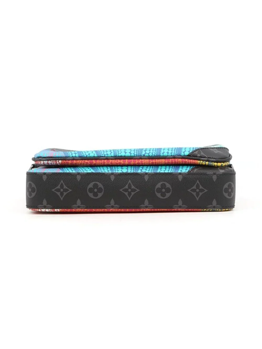 Louis Vuitton Shoulder Bag Monogram Eclipse Reverse LV Yk Trio Messenger Yayoi